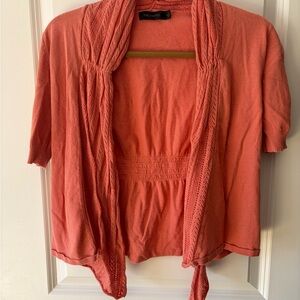 The Limited Women's Vibrant Coral Cardigan